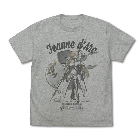 『Fate/Grand Order』ルーラー/ジャンヌ・ダルク Tシャツ ミックスグレー XL